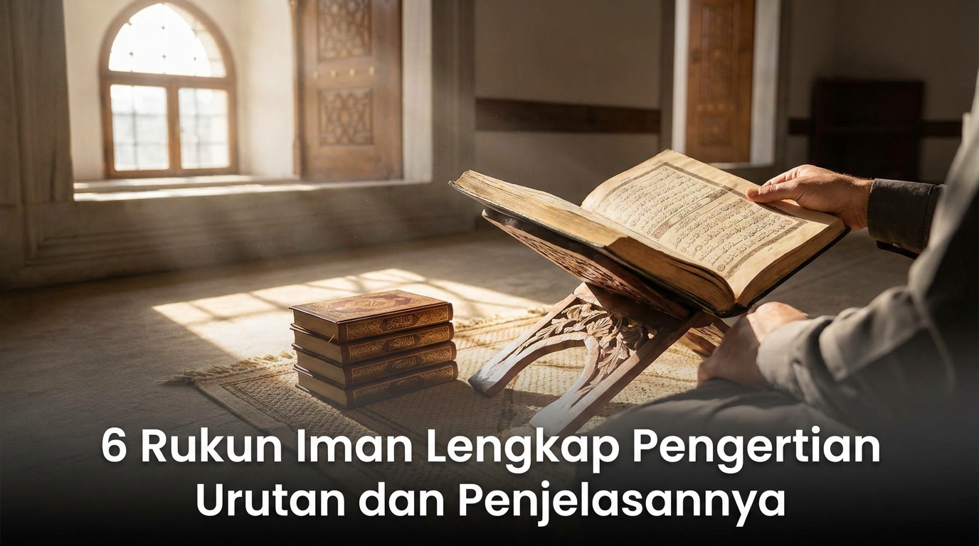 6 Rukun Iman Lengkap Pengertian Urutan dan Penjelasannya