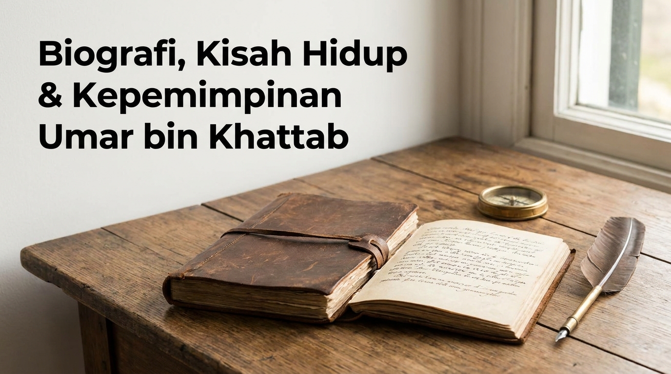 Biografi, Kisah Hidup & Kepemimpinan Umar bin Khattab