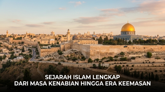 Sejarah Islam Lengkap dari Masa Kenabian hingga Era Keemasan